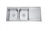 Double Bowl Single Drainboard Series WDA 12050-H