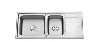 Double Bowl Single Drainboard Series WDA11650-C