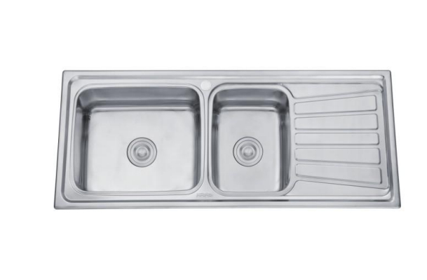 Double Bowl Single Drainboard Series WDA 12050-J