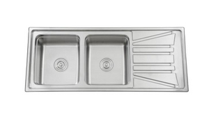 Double Bowl Single Drainboard Series WDA 12050-C