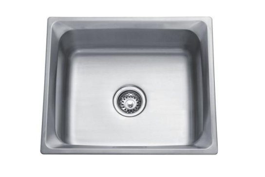 WS5244-B Kitchen Stainless Steel Sink High Quality Factory Wholesale Single Bowl Small-Size Polished SUS304/201 Apartment Customized