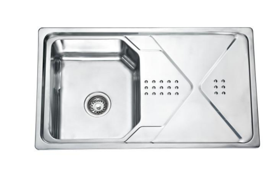 Single Bowl Single Drainboard Pressed Sink Series WLA8650-A