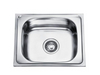 WS5040 Single Bowl Kitchen Design Sink SUS304/201 Stainless Steel Polished Factory High Quality Customzied Wash Basin