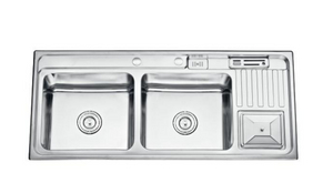 Double Bowl Single Drainboard Series WDA11650-M