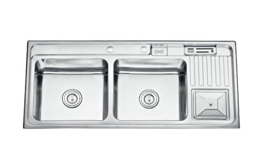 Double Bowl Single Drainboard Series WDA11650-M