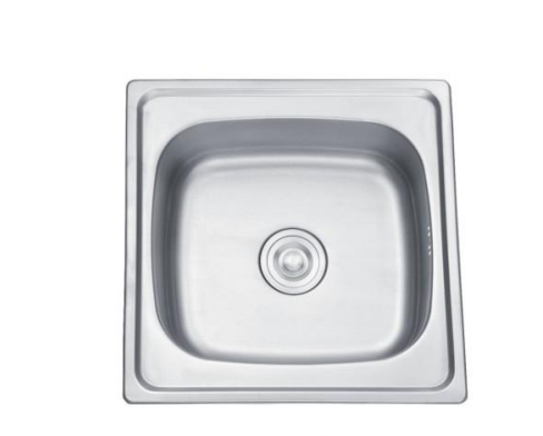  WS5050 Pressing Kitchen Stainless Steel Sink Single Bowl 304/201 Material China factory wholesale