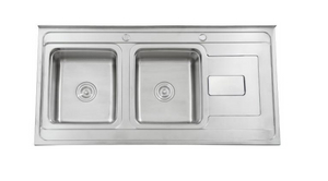 Double Bowl Single Drainboard Series WDA 12060-B