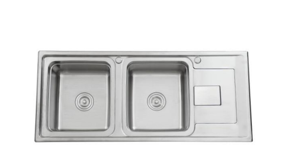 Double Bowl Single Drainboard Series WDA11650-E